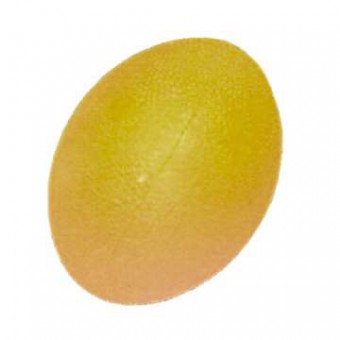 Мяч для тренировки рук яйцевидной формы L0300S желтый