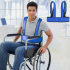 Фиксирующий жилет для инвалидной коляски с фастексами