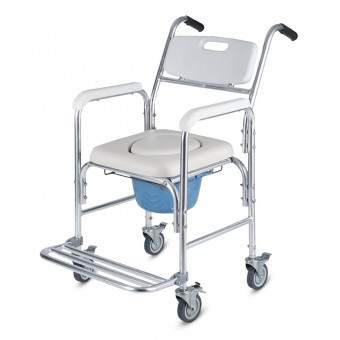 Кресло-каталка для душа с санитарным оснащением KIT