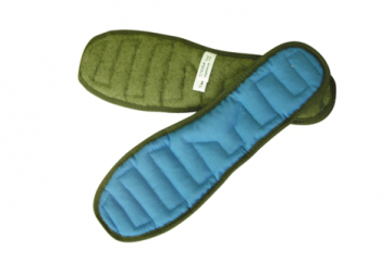 Стельки антибактериальные "Здоровье ваших ног" массажные, с гречневой лузгой