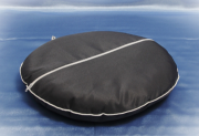 Подушка на сиденье гречневая  кольцо "Гемо - комфорт офис" круглая, диаметр 45 см.