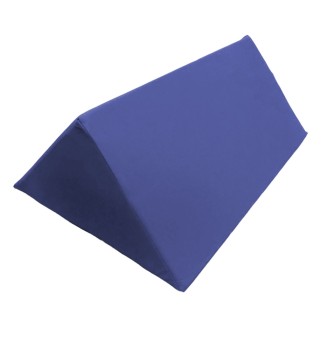 Треугольная подушка под колени Призма цвет синий