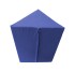 Треугольная подушка под ноги Призма цвет синий