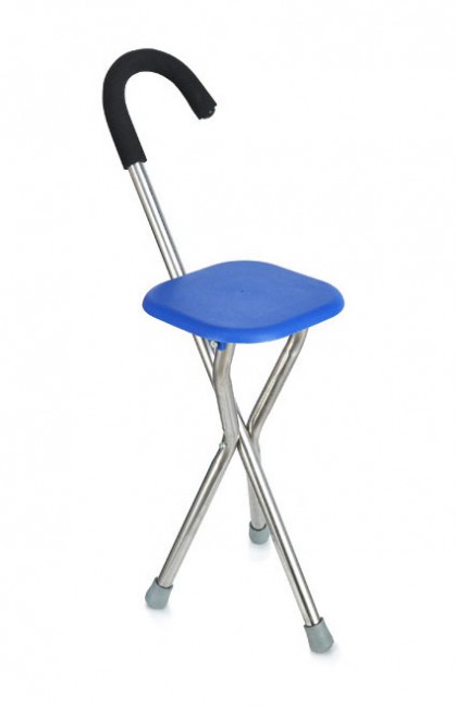 Трость-стул складная с квадратным сиденьем KIT