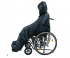 Дождевик для инвалидной коляски с защитой ног мега 